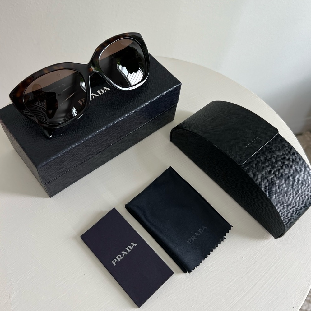 Prada Dark Brown Sunglasses PR16X